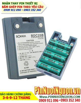 Pin máy trắc địa Sokkia BDC-25, Thay Pin máy trắc địa Sokkia BDC-25 | hàng có sẳn-Bảo hành 06 tháng